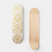 Damask Muster 1 Skateboard (Vorderseite)