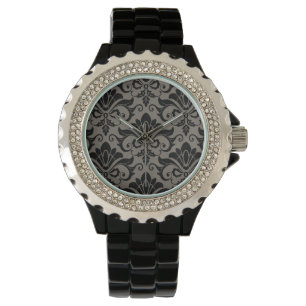 Damask Muster 2 Armbanduhr