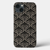 Damask Muster 2 Case-Mate iPhone Hülle (Rückseite)
