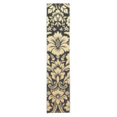 Damask Muster 2 Kurzer Tischläufer (Vorderseite)