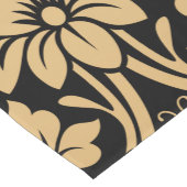 Damask Muster 2 Kurzer Tischläufer (Ecke)