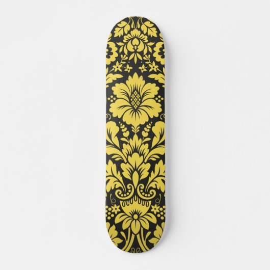 Damask Muster 3 Skateboard (Vorne)