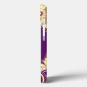 Damask Muster 4 Case-Mate iPhone Hülle (Rückseite / Links)