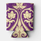 Damask Muster 4 Dosenkühler (Vorderseite)