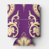 Damask Muster 4 Dosenkühler (Rückseite)