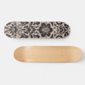 Damask Muster 4 Skateboard (Horizontal)