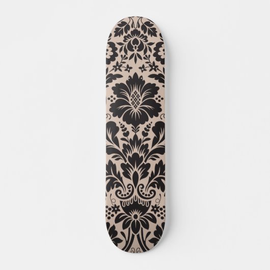Damask Muster 4 Skateboard (Vorne)