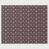 Damask Muster 5 Geschenkpapier (Flach)