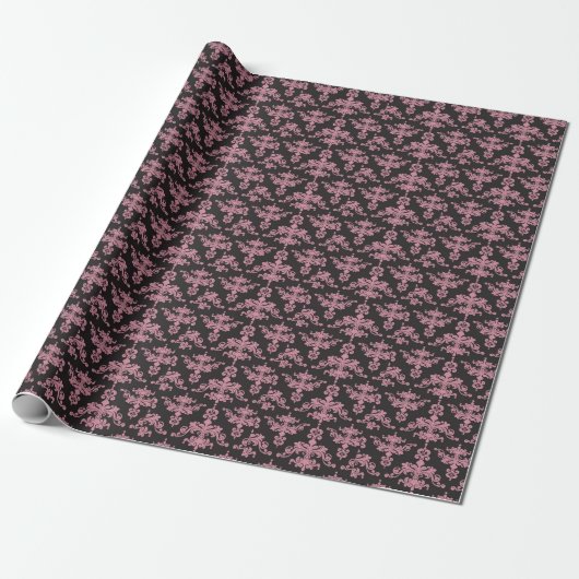 Damask Muster 5 Geschenkpapier (Ungerollt)
