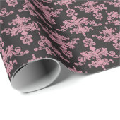 Damask Muster 5 Geschenkpapier (Rolleneckpunkt)