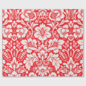 Damask Muster 6 Geschenkpapier (Flach)