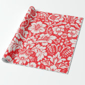 Damask Muster 6 Geschenkpapier (Ungerollt)