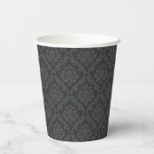 Damask Muster 6 Pappbecher (Rückseite)