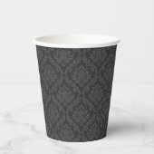 Damask Muster 6 Pappbecher (Vorderseite)