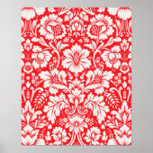 Damask Muster 6 Poster (Vorne)