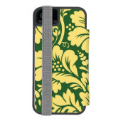 Damask Muster 8 Incipio iPhone Geldbeutel-Hülle (Folio Rückseite)