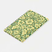 Damask Muster 8 Post-it Klebezettel (angewinkelt)
