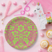 Damask Muster 9 Pappteller (Party)