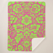 Damask Muster 9 Sherpadecke (Vorderseite)