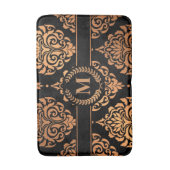 Damask Muster Badematte (Vorderseite Vertikal)