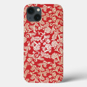 Damask-Muster Case-Mate iPhone Hülle (Rückseite)