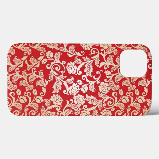 Damask-Muster Case-Mate iPhone Hülle (Rückseite (Horizontal))