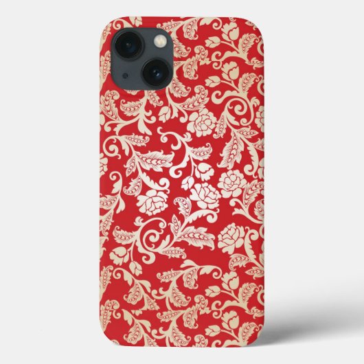 Damask-Muster Case-Mate iPhone Hülle (Rückseite)