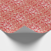 Damask-Muster Geschenkpapier (Ecke)