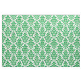 Damask Muster - Grass grün auf Weiß Stoff (Fat Quarter (45,7 x 55,9 cm))