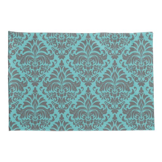 Damask Muster Kissenbezug (Rückseite-Rechts)