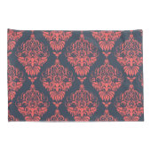 Damask Muster Kissenbezug (Rückseite-Rechts)