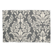 Damask Muster Kissenbezug (Vorderseite-Links)