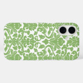 Damask Muster - Pastellgrün Case-Mate iPhone Hülle (Rückseite (Horizontal))