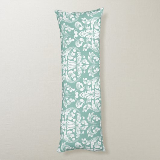 Damask Muster Seitenschläferkissen (Rückseite (Vertikal))