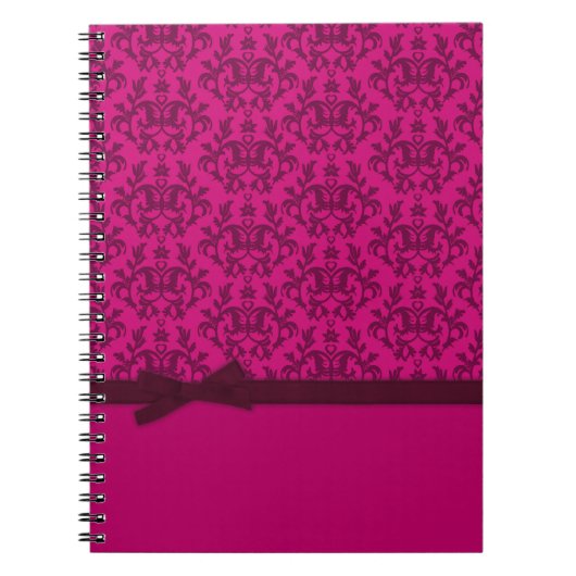 Damask-Notizbuch Notizblock (Vorderseite)