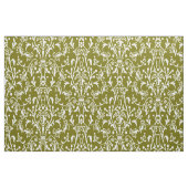 Damask Olive Stoff (Fat Quarter (45,7 x 55,9 cm))
