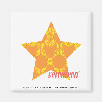 Damask Orange-Yellow 3