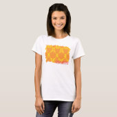 Damask Orange-Yellow 4 T-Shirt (Vorne ganz)