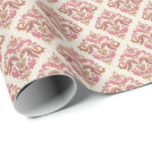 Damask orientiert bunt Vintag. Geschenkpapier (Rolleneckpunkt)