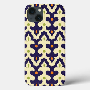 Damask paisley arabesque Tapete Muster iPhone 13 Hülle