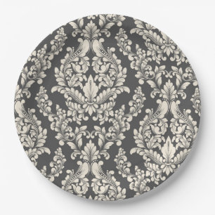 Damask Pappteller