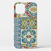 Damask Patchwork: Farbiges türkisches Vintag.