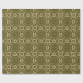 Damask Pattern Geschenkpapier (Flach)