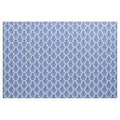Damask Pattern - Navy Blue on White Stoff (Yard (91,4 cm))