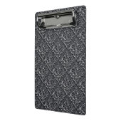Damask Pattern Schwarzer Hintergrund-23961 Mini Klemmbrett (Gewinkelt2)