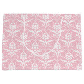 Damask Print Large Gift Bag Große Geschenktüte (Vorderseite)