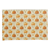 Damask Pumpkin Pattern Pillowcase Set Kissenbezug (Vorderseite-Rechts)