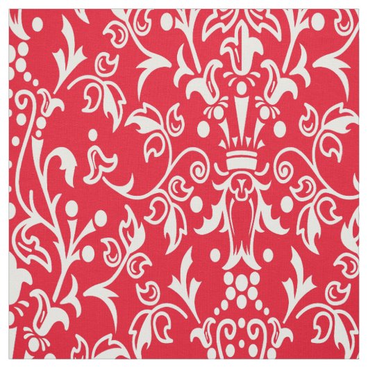 Damask Red Stoff (Muster)