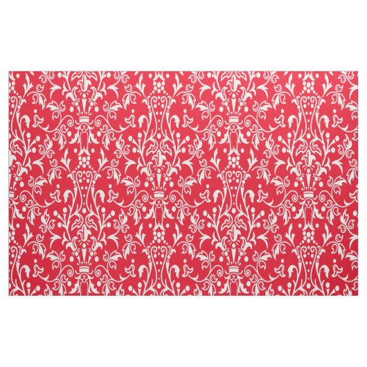 Damask Red Stoff (Fat Quarter (45,7 x 55,9 cm))