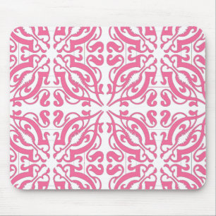 DAMASK - Rosa Mousepad